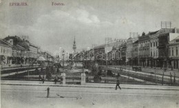 T2 Eperjes, Presov; FÅ‘ Utca. Divald Károly Fia / Main Street - Non Classés