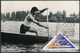 * 4 Db MODERN EvezÅ‘s CM (Carte Maximum) Lap / 4 Modern Rowing CM Postcards - Unclassified