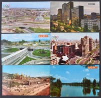** * Kb. 180 Db MODERN Mexikói Városképes Lap / Cca. 180 Modern Mexican Town-view Postcards - Non Classés