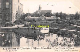 CPA ETABLISSEMENT DES URSULINES A WAVRE NOTRE DAME  UN COIN DU JARDIN - Sint-Katelijne-Waver