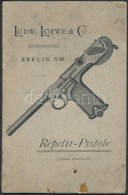 Cca 1900 Ludw. Loewe & Co. Actiengesellschaft Berlin A Borchardt-féle Maroktáras Pisztoly... - Non Classés