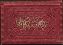 Cca 1880-1900 Souvenir Of The Hudson River, Képes Leporelló, 9x13 Cm - Non Classés
