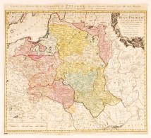 1773 Tobias Mayer; Homann Heirs: Carte Des Etats De La Couronne De Pologne, Régi Lengyelország... - Autres & Non Classés