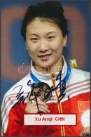 Xu Anqi Olimpiai Bajnok Vívó Saját Kézzel Aláírt Fotója /... - Autres & Non Classés