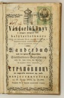 1816 Vándorkönyv, Magyar, Német, Szerbhorvát Nyelven, Bejegyzésekkel,... - Unclassified