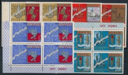 ** 1977 Nyári Olimpia - Címer Sor 5 Klf értéke Mi 4686-4691 (Mi 4689 Hiányzik /... - Autres & Non Classés