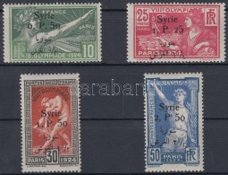 ** 1924 Párizsi Olimpiai Játékok Sor Felülnyomással Mi 254-257 - Autres & Non Classés