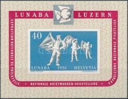 ** 1951 Nemzetközi Bélyegkiállítás Blokk Mi 14 (Mi EUR 280,-) - Autres & Non Classés