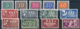 ** 1945 Pax Sor Mi 447-459 (Mi EUR 500,-) - Autres & Non Classés