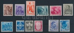 ** 1936 3 Klf Sor Mi 509-518, 522-523 (Mi EUR 80,0-) - Autres & Non Classés