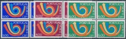 ** 1973 Europa CEPT Sor 4-es Tömbökben Mi 1199-1201 - Autres & Non Classés