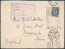 1916 Levél Angliába Küldve - Autres & Non Classés