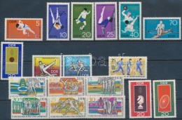 ** 1968-1970 Sport Kis Tétel: 2 Klf önálló érték + 4 Klf Sor - Autres & Non Classés