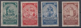 ** 1924 Nothilfe Sor / Mi 351-354 - Autres & Non Classés