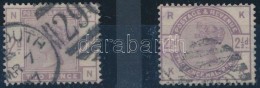 O 1883 Mi 74-75 (Mi EUR 67,-) - Other & Unclassified