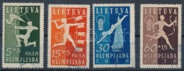 O 1938 Sport Sor Mi 417-420 (Mi EUR 60,-) - Other & Unclassified