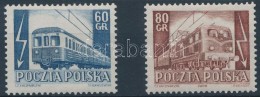 ** 1954 Vasút Sor Mi 837-838 - Autres & Non Classés