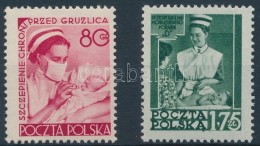 ** 1953 Egészségügyi Szolgálat Sor Mi 816-817 A - Autres & Non Classés