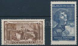 ** 1953 Kopernikusz Sor Mi 805 A-806 A - Other & Unclassified