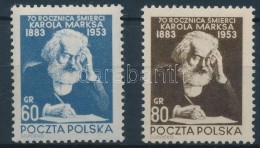 ** 1953 Karl Marx Sor Mi 795-796 - Other & Unclassified