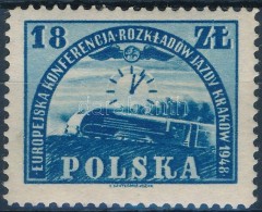 ** 1948 Európai Vasúti Konferencia, Krakkó Bélyeg Mi 504 - Autres & Non Classés