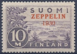 ** 1930 Zeppelin Mi 161 (Mi EUR 180,-) (sárgás Gumi / Yellowish Gum) - Other & Unclassified