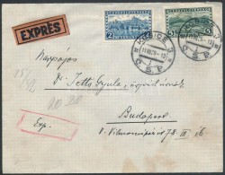 1929 Expressz Levél 'KOSICE' - Budapest - Other & Unclassified