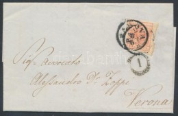 1852 15c Levélen 'PADOVA' - 'VERONA' - Other & Unclassified