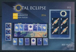 ** 2016 Total Eclipse (Napfogyatkozás) Angol NyelvÅ± Emlékív (ssz.: 013) - Andere & Zonder Classificatie