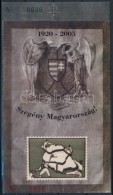 ** 2005/12-13 Trianon Ajándék és Feketenyomat Emlékív Azonos Sorszámmal - Autres & Non Classés