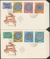 1964 Halasi Csipke (II.) Vágott Sor 2 FDC-n (6.000) - Autres & Non Classés