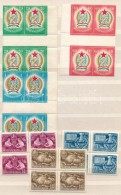 ** 1949-1950 Alkotmány (I.), Sakk (I.) és Gyermek (I.) Sorok 4-es Tömbökben - Other & Unclassified