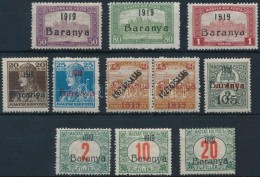 * Baranya I. 1919 11 Db Megszállási Bélyeg, Garancia Nélkül - Other & Unclassified