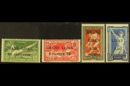 LEBANON 1924 "GRAND LIBAN" Surcharges On Olympics Complete Set (Yvert 18/21, SG 18/21), Superb Never Hinged Mint,... - Andere & Zonder Classificatie