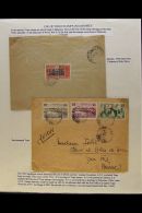 DAHOMEY TOGO USED IN 1920 (20 Jan) Cover To Porto Novo Bearing 15c "Togo" Opt'd Stamp Tied By "Cotonou" Pmk On... - Other & Unclassified