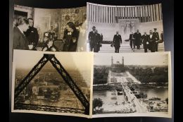1939-1939 PRESS PHOTOS. An Interesting Group Of Original Press Agency Photographs In Varying Sizes, Each With... - Other & Unclassified