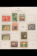 1903-38 A Small But Useful Mint Collection On Pages, Incl. 1902 Set To  6d, 1935 Jubilee Set, 1938 Die I 2d And... - Fiji (...-1970)