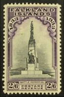 1933 2s6d Black & Violet, SG 135, Very Fine Mint For More Images, Please Visit... - Falklandeilanden