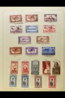 1923-1948 FRESH MINT AND FINE USED COLLECTION Includes 1926 Air 27m Deep Violet Used, 1933-38 Airs Complete Set... - Other & Unclassified