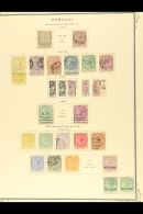 1874-1966 A Useful Old Time Collection On Scott Printed Pages Incl. 18674 1s Used, 1977-79 To 6d And 1s Used,... - Dominica (...-1978)