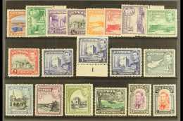 1938-51 Pictorials Complete Set, SG 151/63, Very Fine Mint, Very Fresh. (19 Stamps) For More Images, Please Visit... - Autres & Non Classés