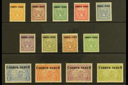 1932 Air "Correo Aereo" Overprints Complete Set, Scott C83/95 (SG 413/25, Michel 305/17), Fine Mint With Usual... - Colombia