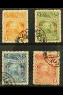 SINKIANG 1928 Chang Tso-lin Set Ovptd, SG 71/4, Fine To Very Fine Used. (4 Stamps) For More Images, Please Visit... - Other & Unclassified