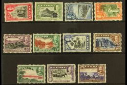 1935-36 Pictorials Complete Set, SG 368/78, Fine Never Hinged Mint, Fresh. (11 Stamps) For More Images, Please... - Ceylan (...-1947)