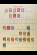 1900-1936 MINT COLLECTION Presented On Printed Album Pages. Includes 1900 QV Set, KEVII Ranges To 1s, KGV 1912-20... - Kaimaninseln