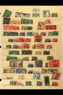 1859-1980's USED RANGES On Pages, Inc 1859 To 17c, 1870-88 Large Queens To 6c, 12½c & 25c (x3), Small... - Other & Unclassified