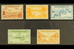 1933 Air Set Complete, SG 230/34, Very Fine Mint (the 30c, 60c & 75c Values Never Hinged) 5 Stamps. For More... - Other & Unclassified