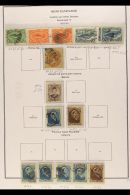 1857-96 A Small But Useful Collection On Pages, Incl. 1857 1d Unused, 1861-62 1d And 6½d Unused With Four... - Altri & Non Classificati