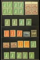 1860-63 MINT/UNUSED SELECTION On Stock Cards, Comprising 1c (x6, Mostly Unused Inc Marginal Block Of 4 With Full... - Otros & Sin Clasificación