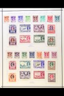 1937-61 ALL DIFFERENT COLLECTION A Mint Or Used Collection On Album Pages, Includes 1937 Set To 1r Used, 1938-40... - Burma (...-1947)